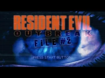 Biohazard - Outbreak - File 2 (Japan) screen shot title